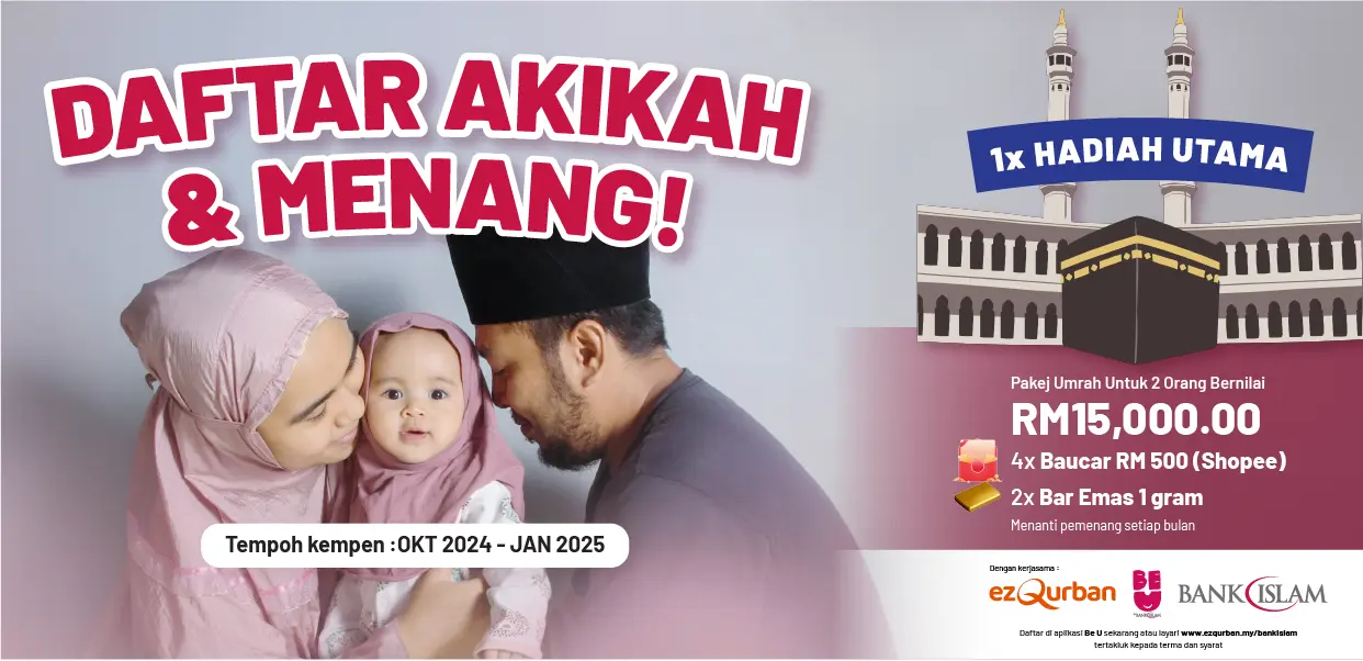 Promosi EZ Qurban Akikah x Bank Islam